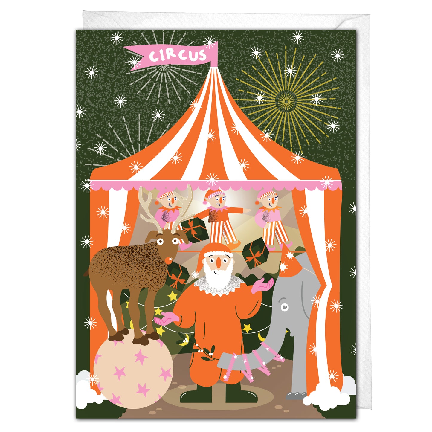 Big Top Christmas Card