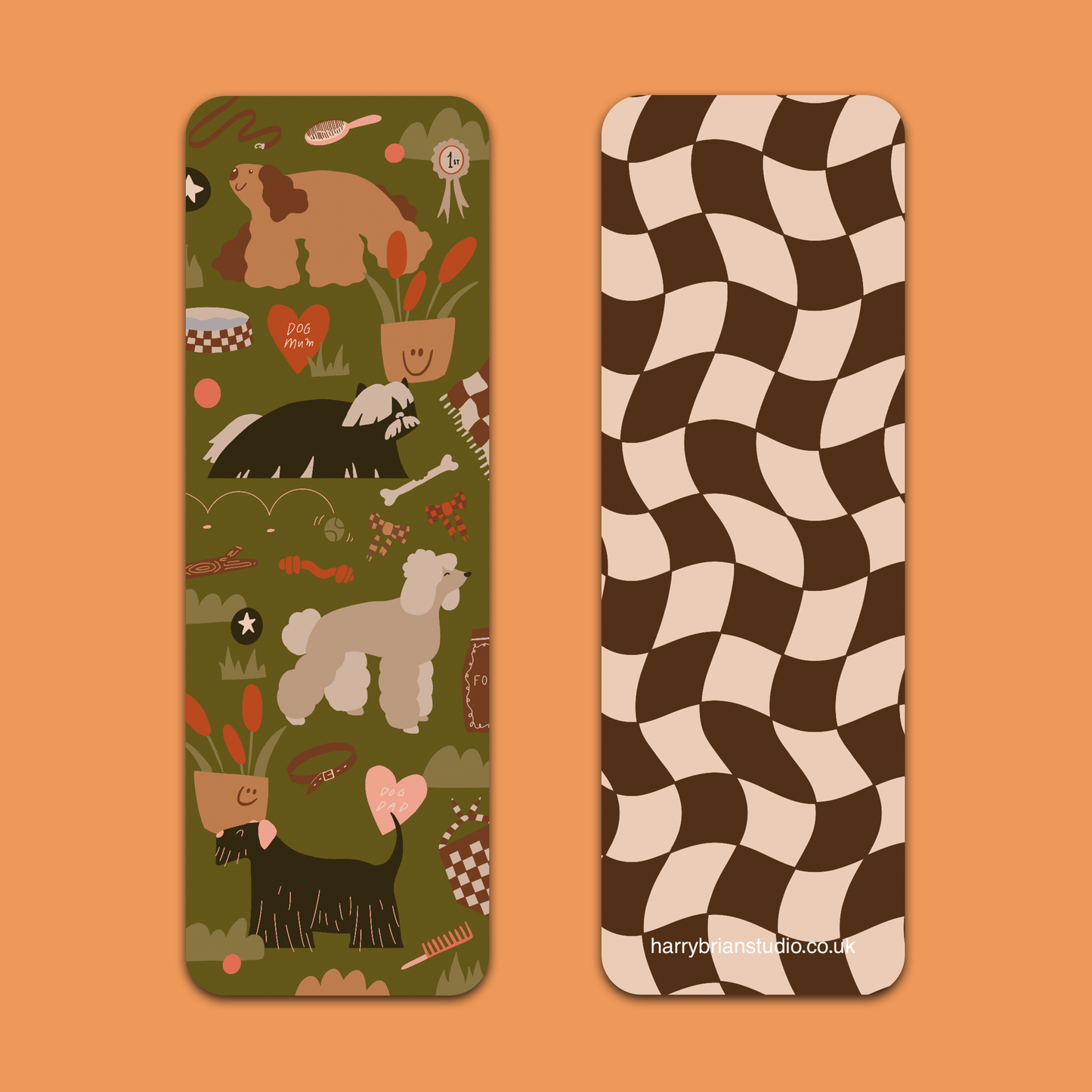 Bookmark - Paws & Pages