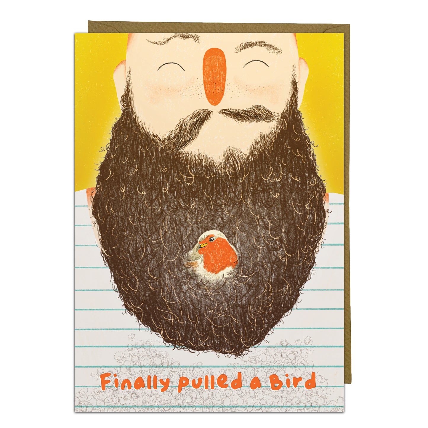 Bird in Beard Card