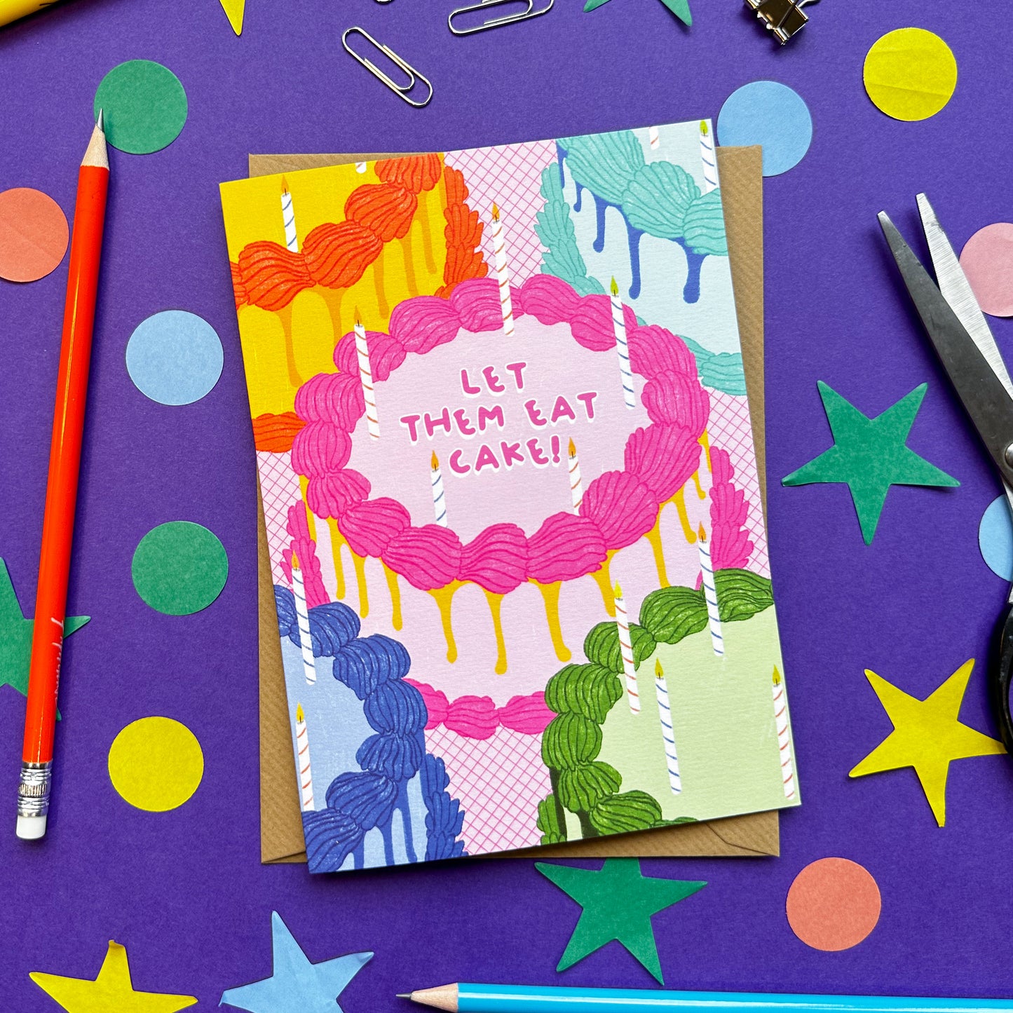 Let Them Eat Cake Card