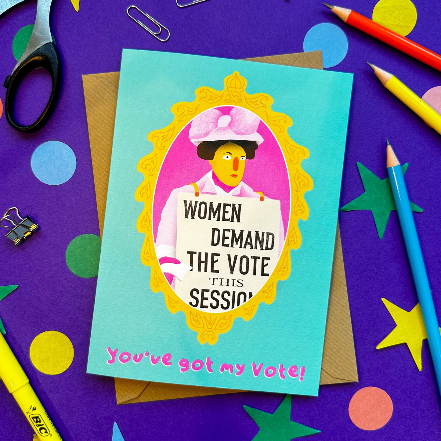 Suffragette Card
