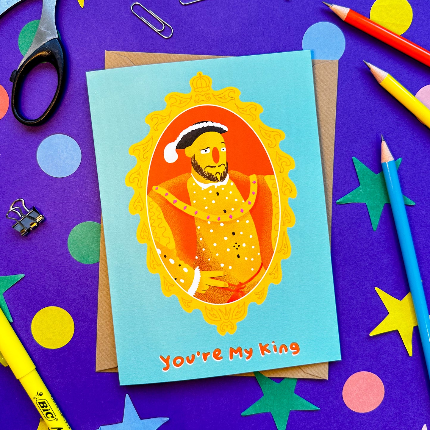 Henry VIII Card