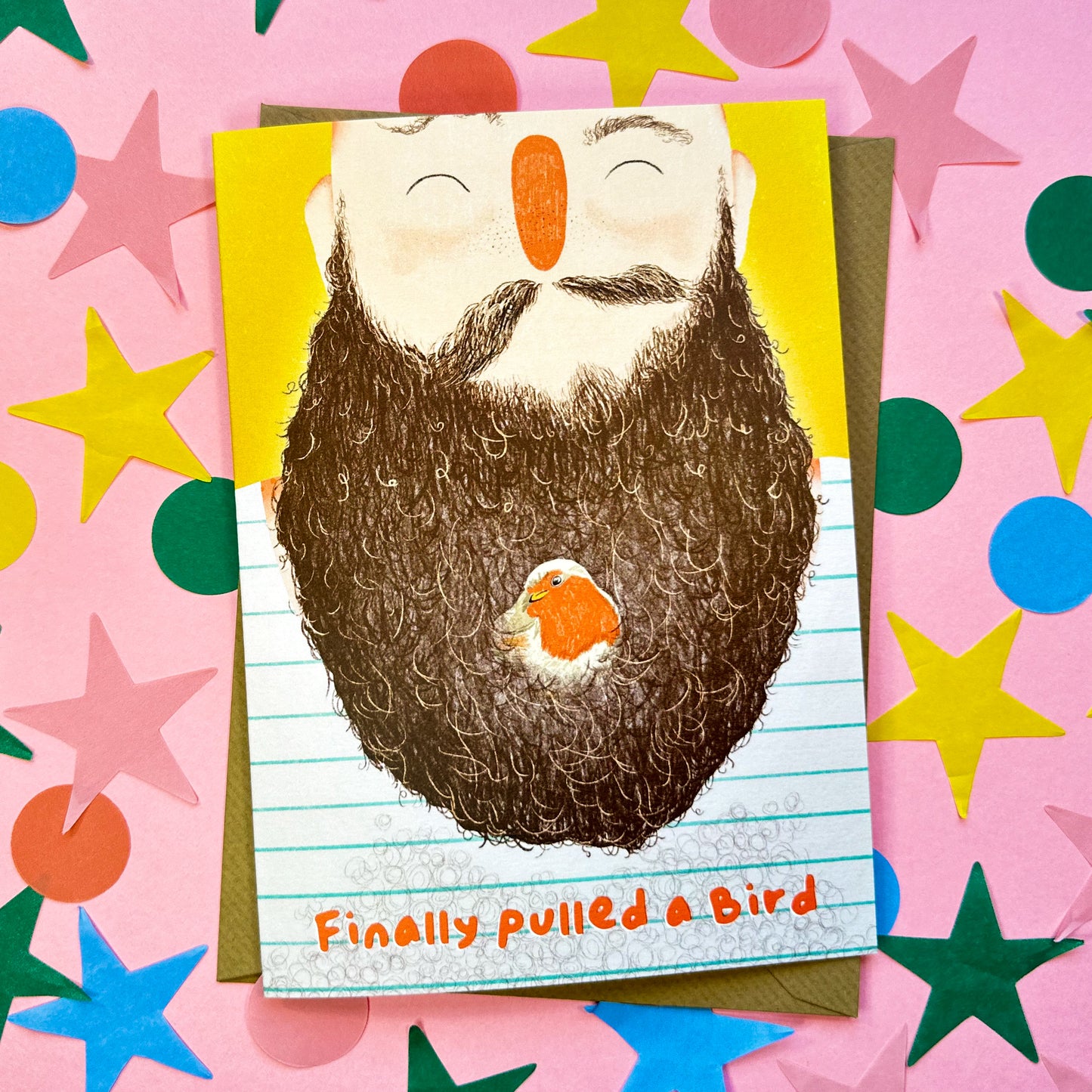 Bird in Beard Card