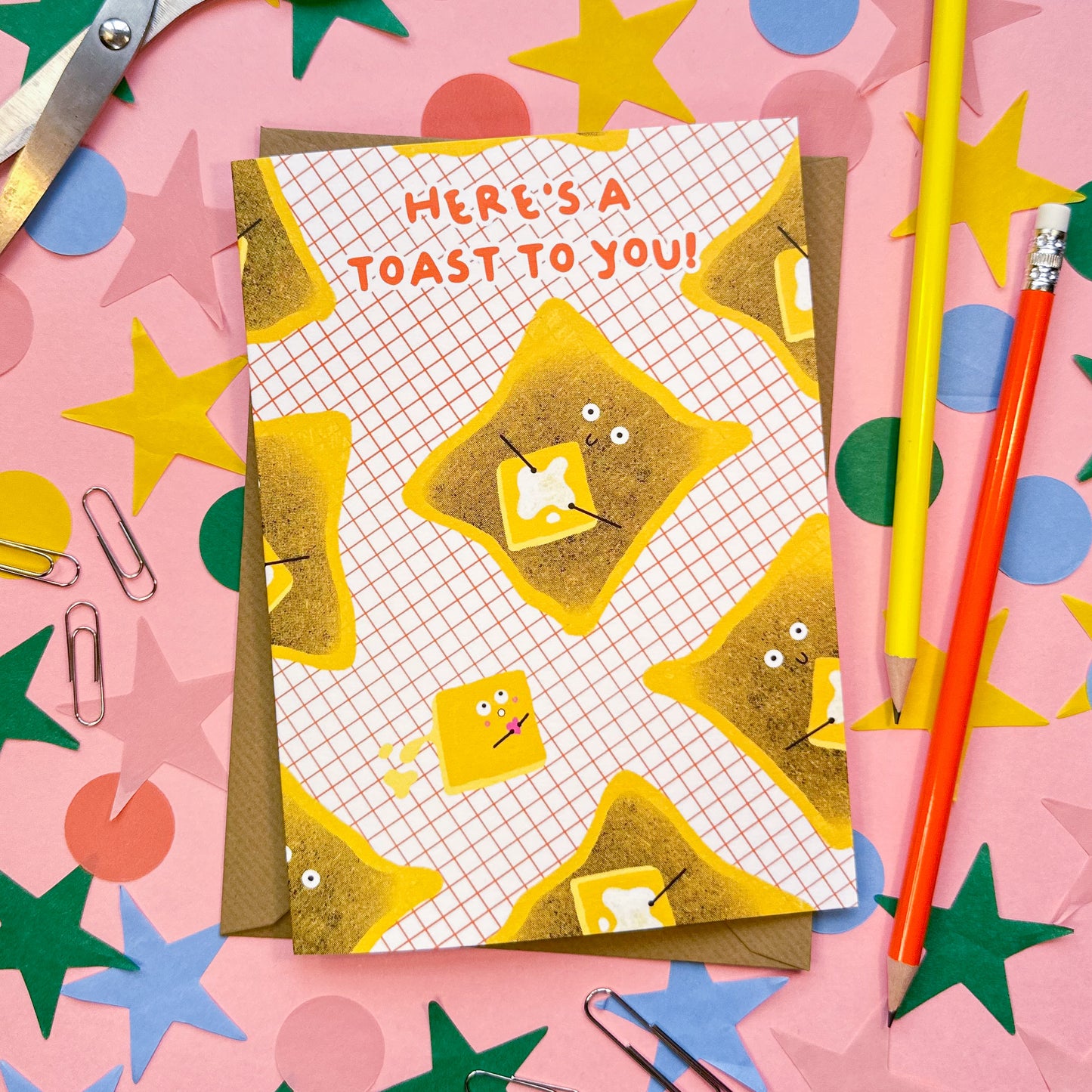 Here's a Toast To You Card