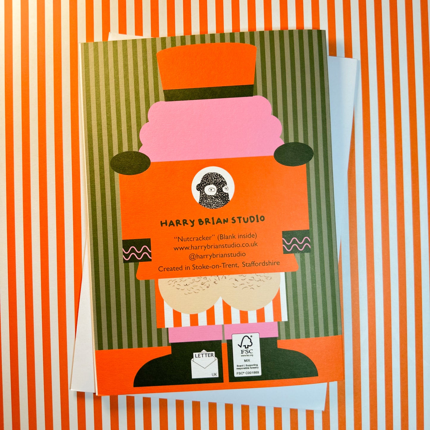 Nutcracker Christmas Card