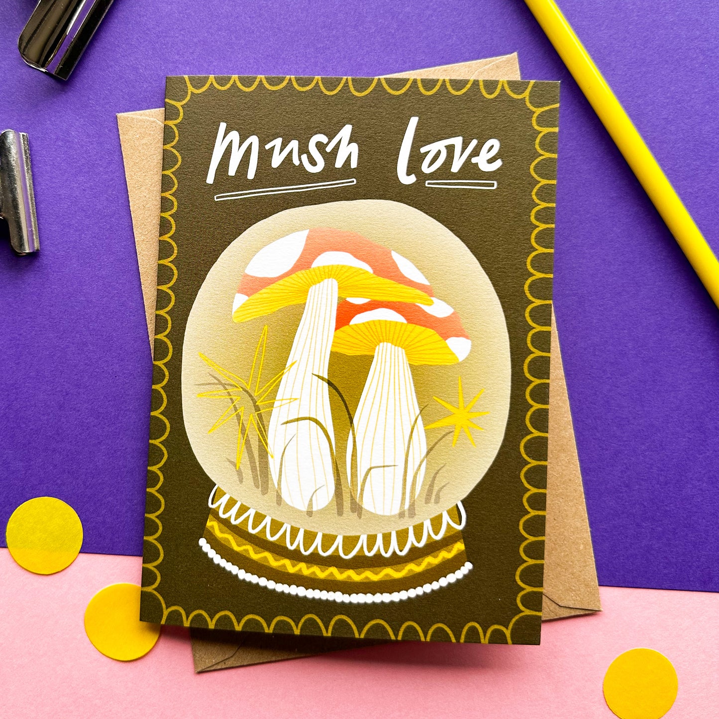 Mushroom Card