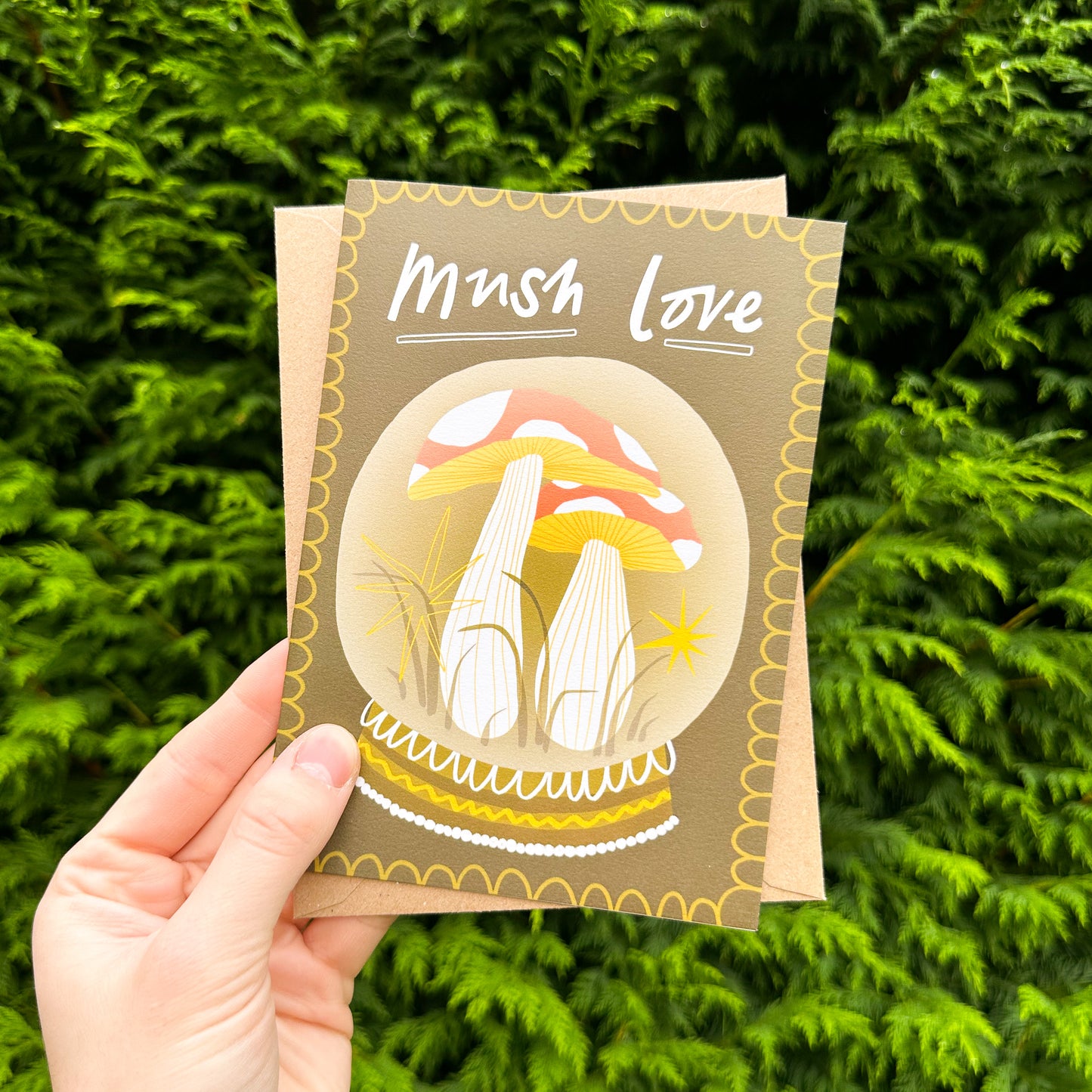 Mushroom Card