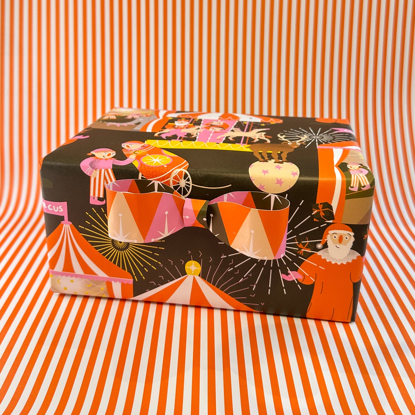 Circus Christmas Wrapping Paper