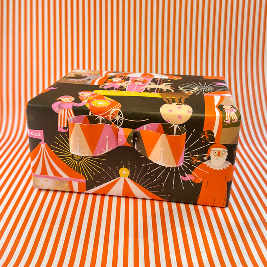 Circus Christmas Wrapping Paper