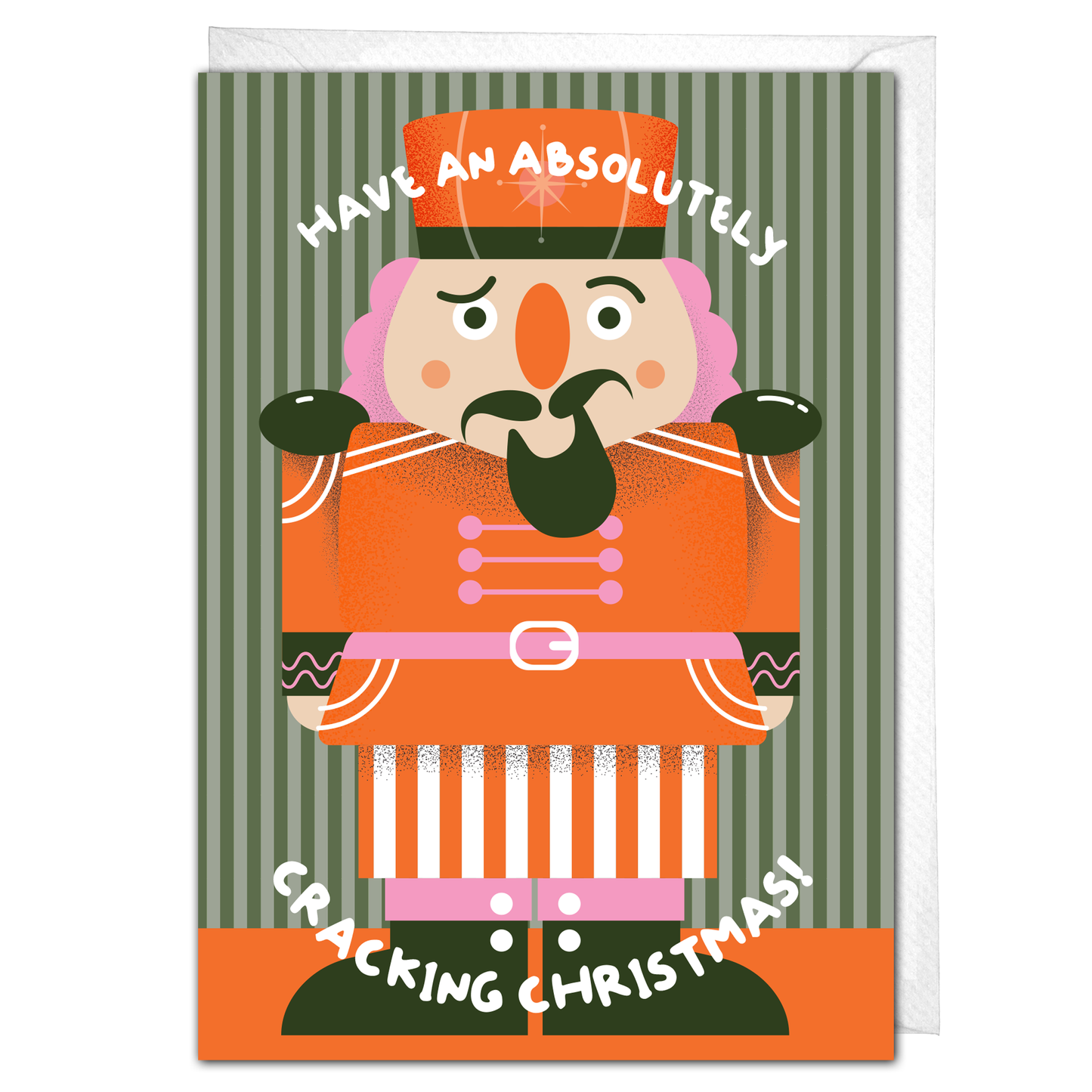 Nutcracker Christmas Card
