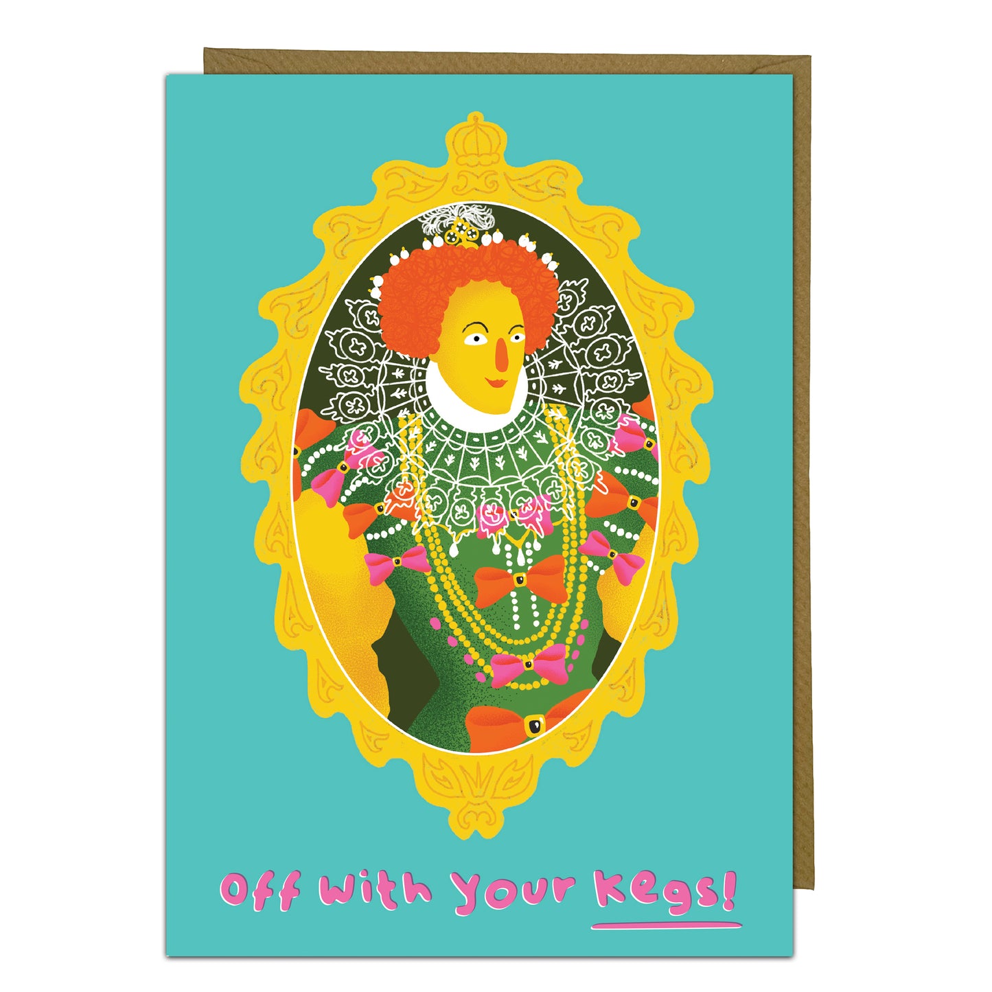 Off With Your Kegs Card