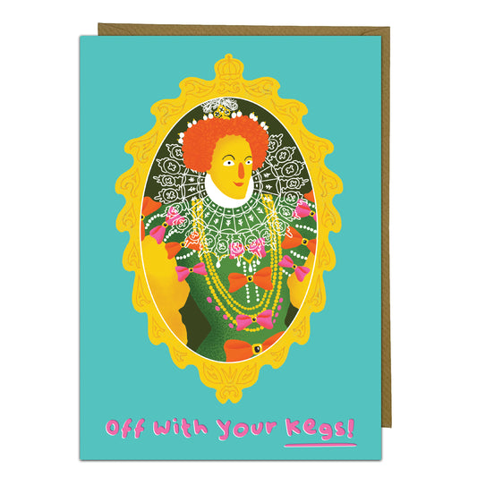 Off With Your Kegs Card