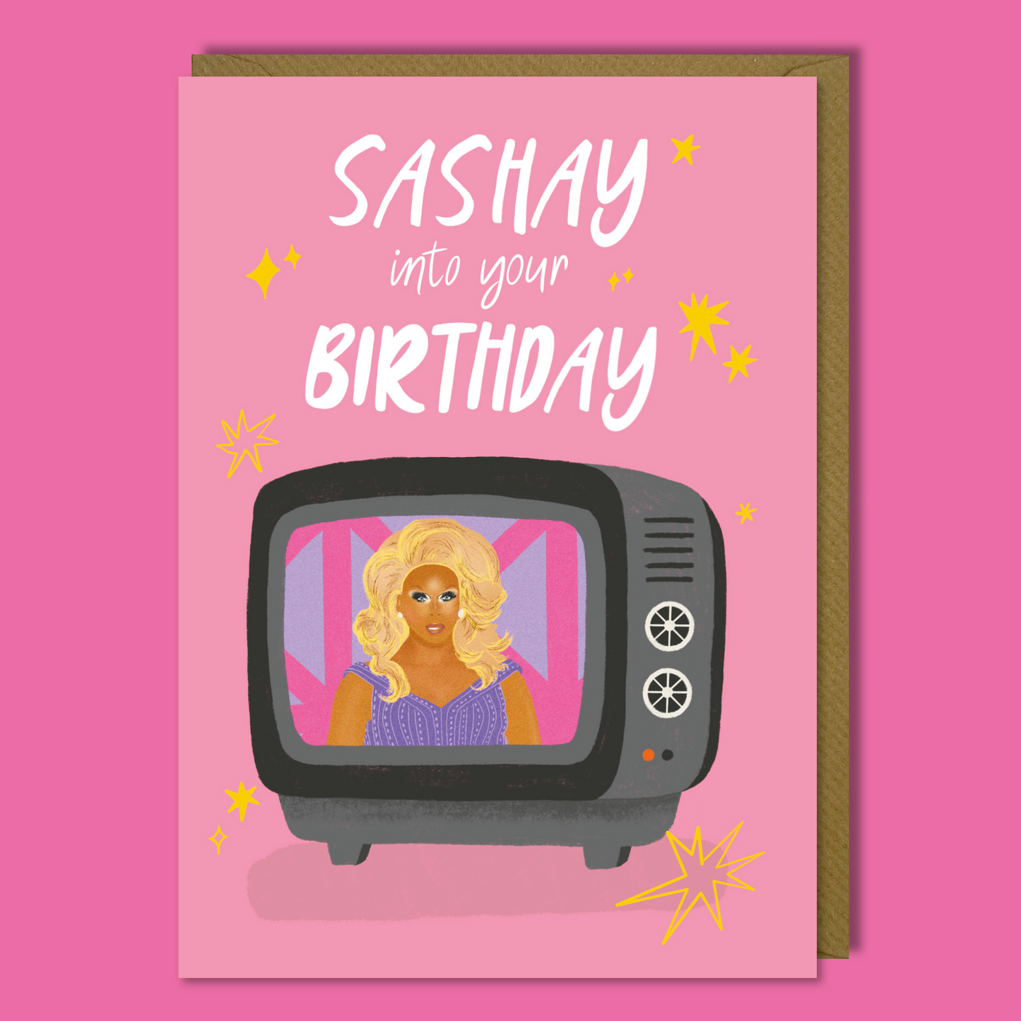 RuPaul's Drag Race Birthday Card