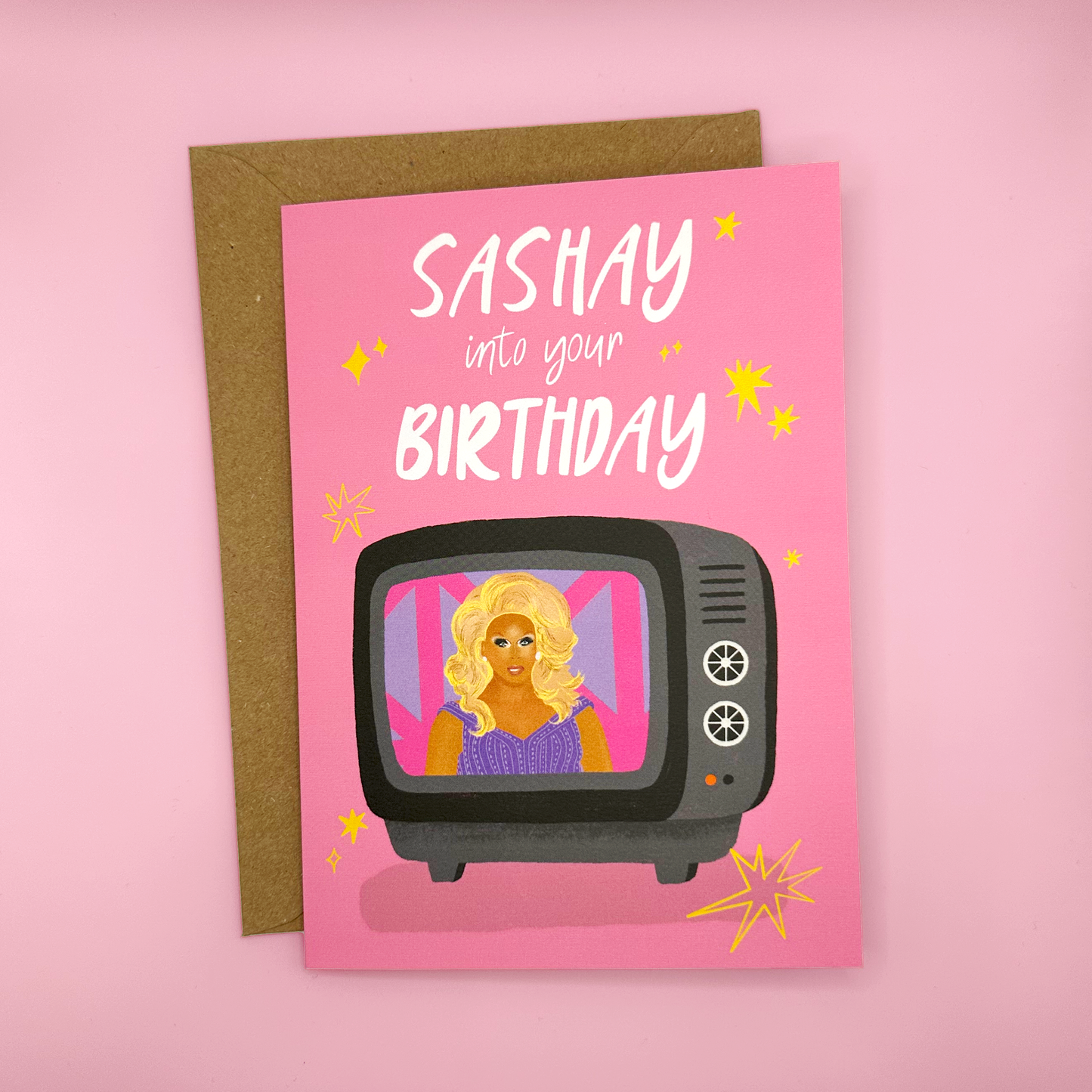 RuPaul's Drag Race Birthday Card