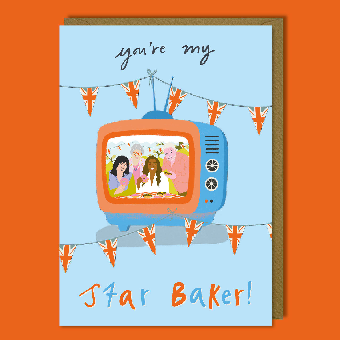 Great British Bake Off Card
