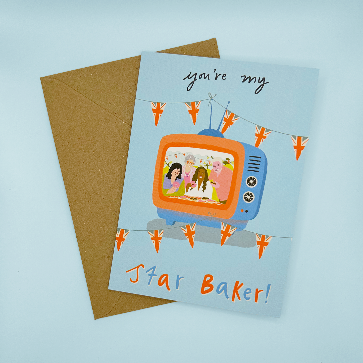 Great British Bake Off Card