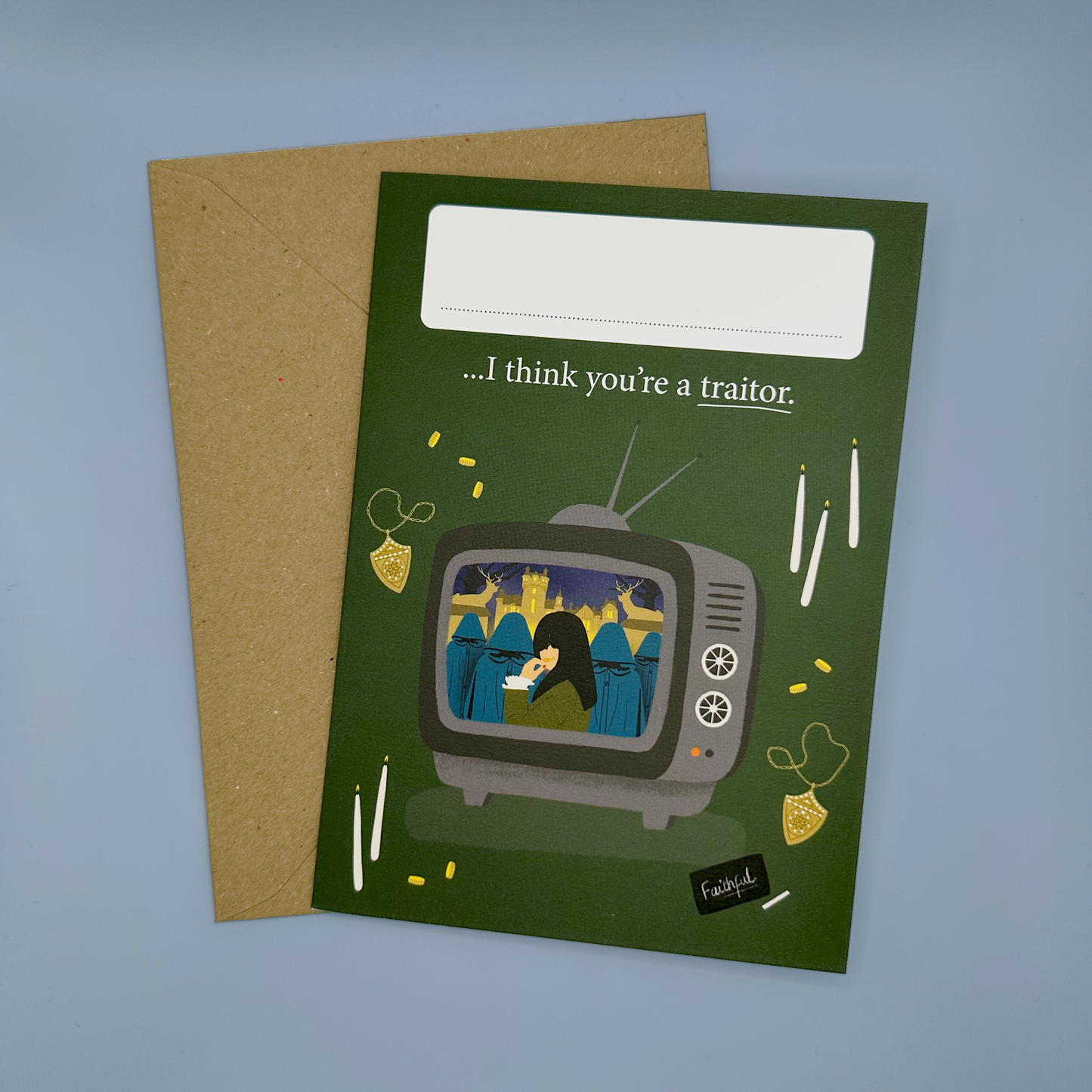 Traitor’s UK Claudia Winkleman Card