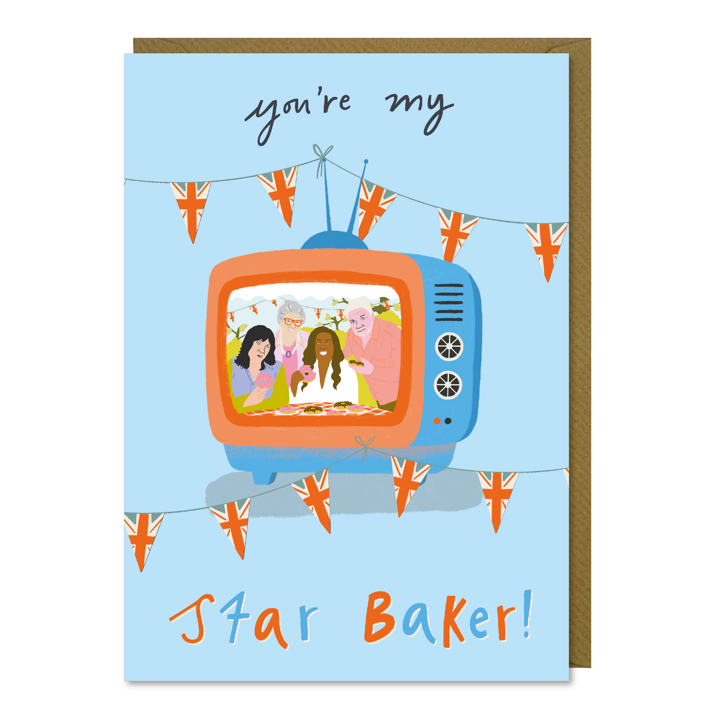 Great British Bake Off Card