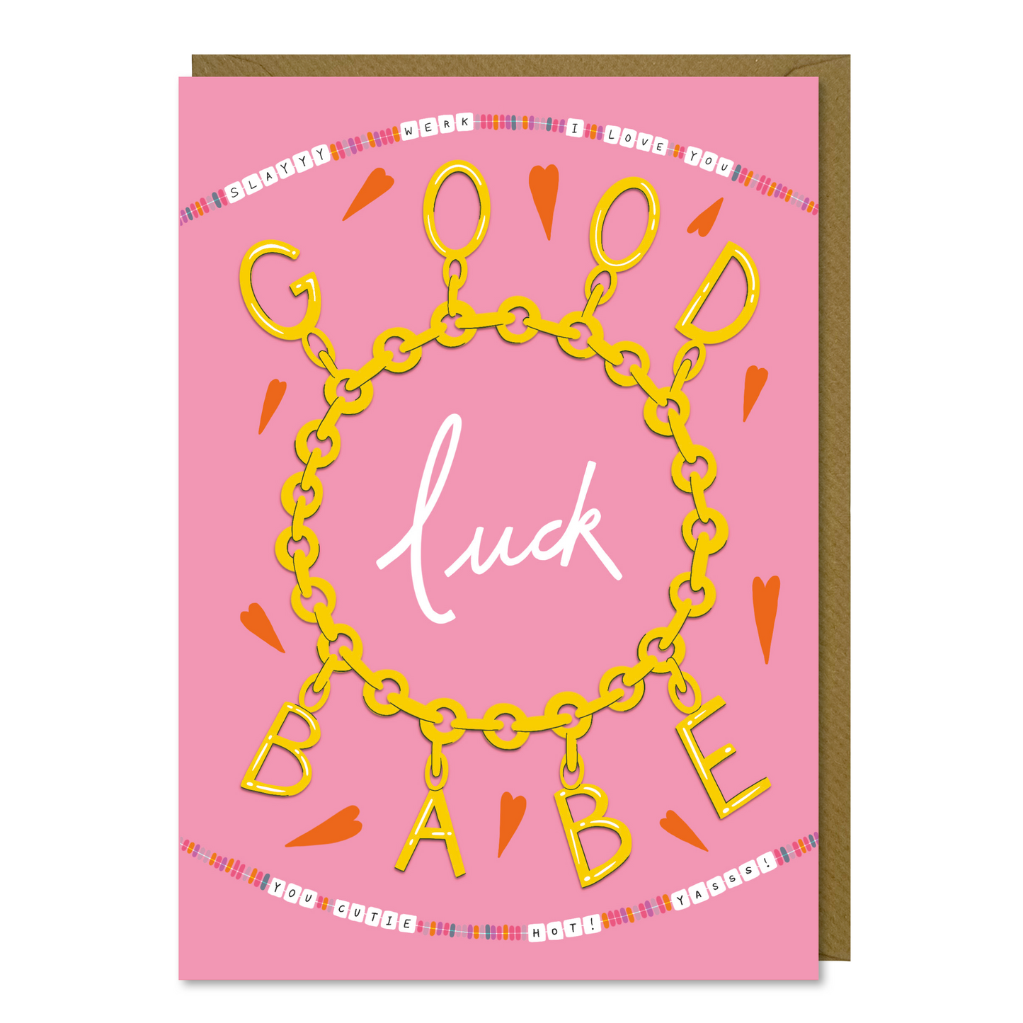 Good Luck Babe Card