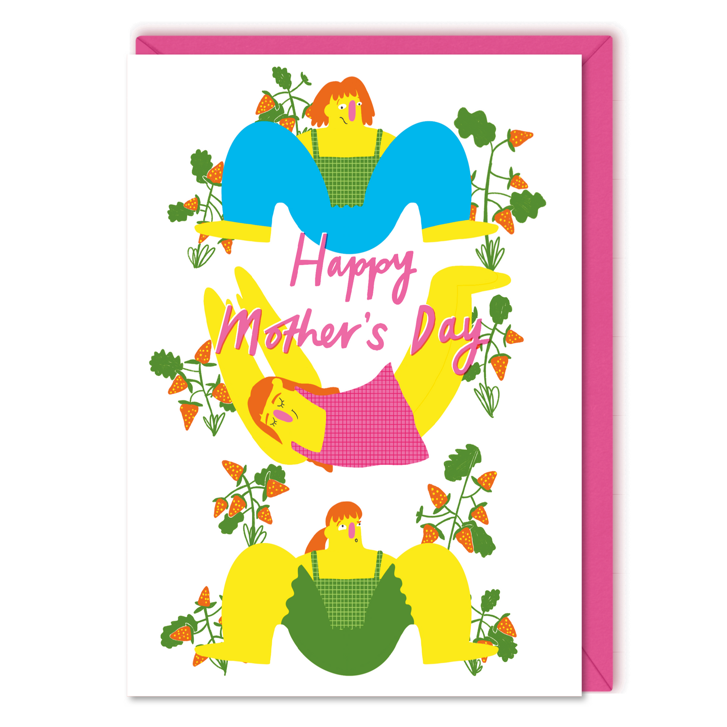 Yoga Mum Mother's Day Card