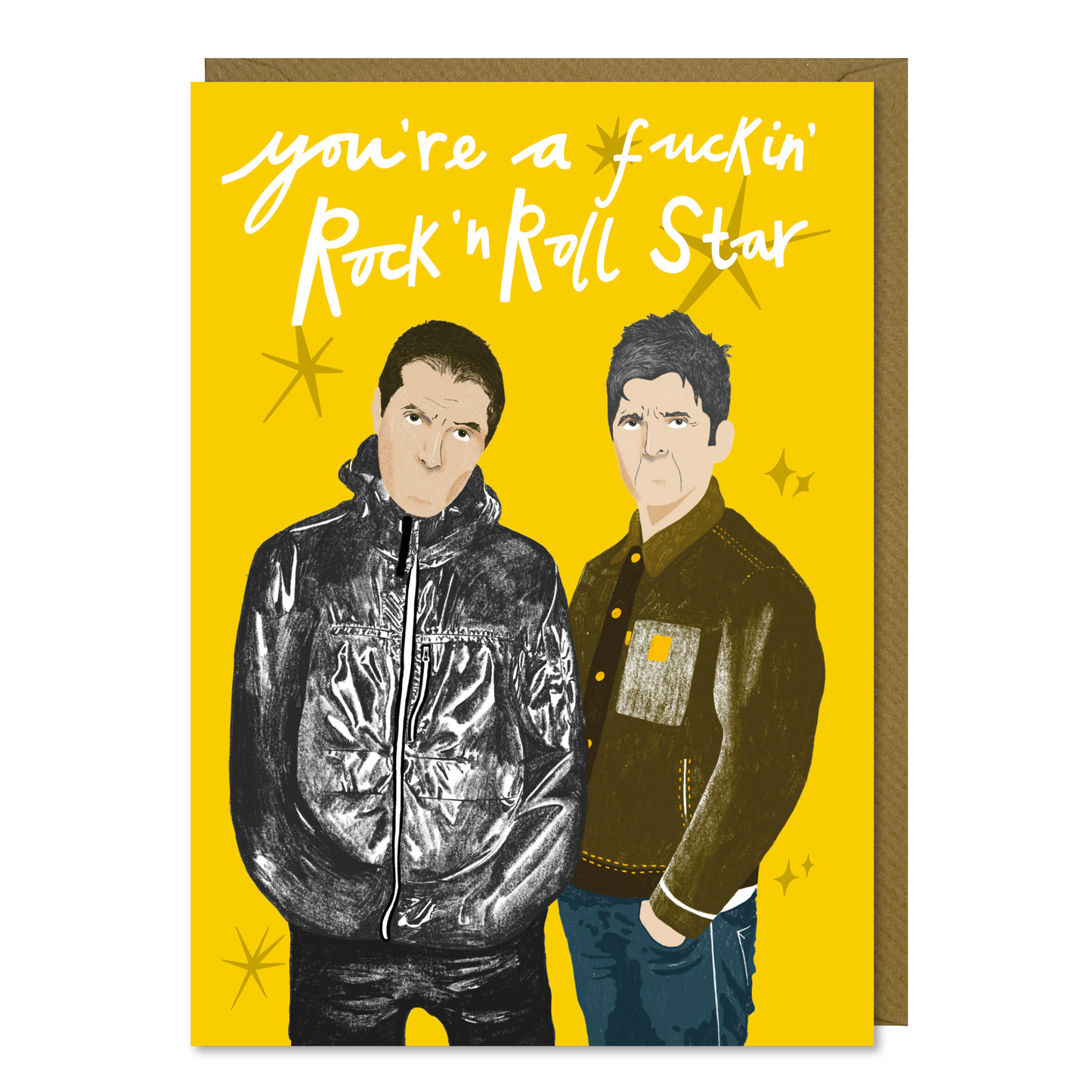 Oasis Rock 'n Roll Star Card