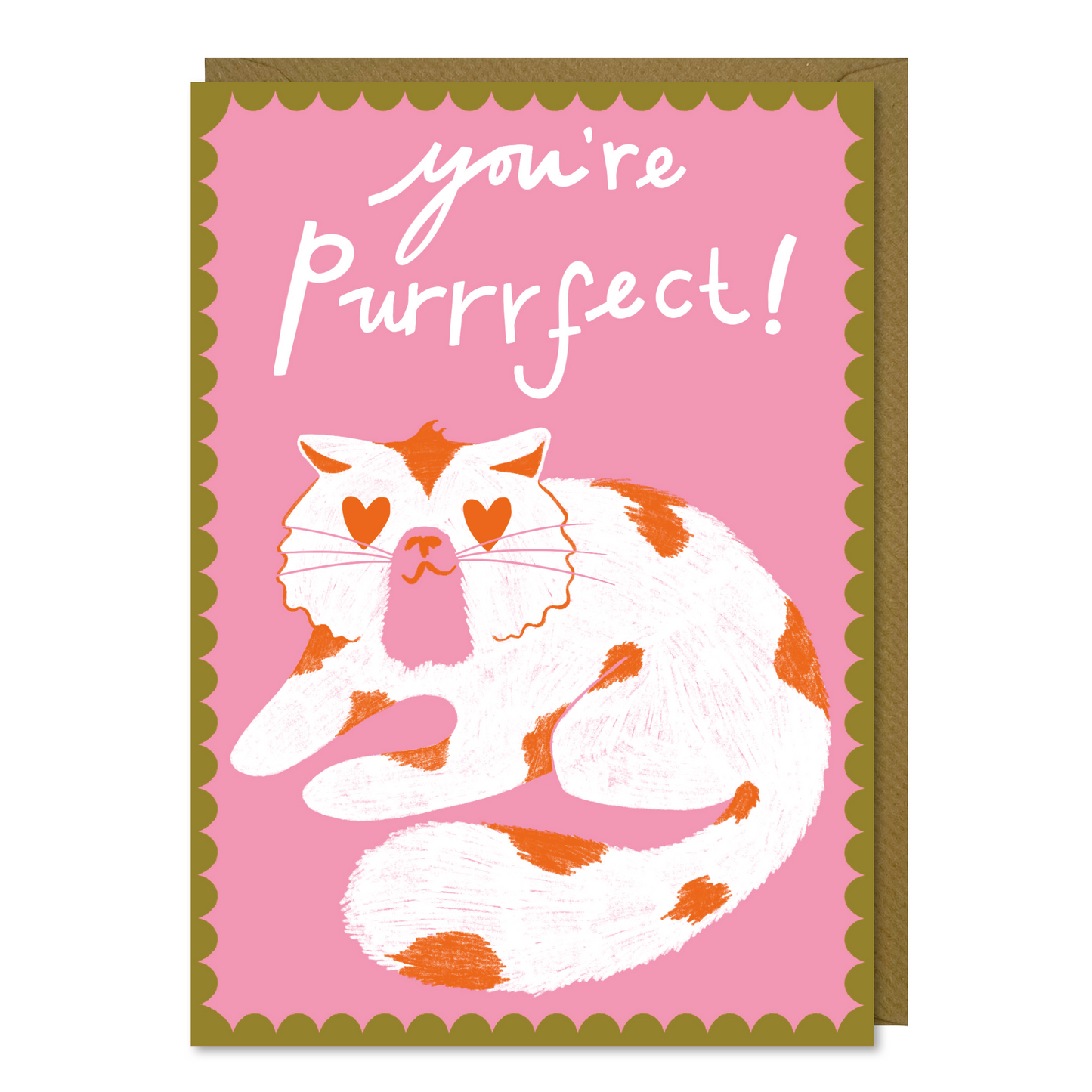 Purrrfect Cat Card - *LAST ONE