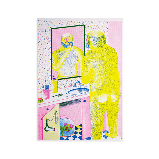 'Quite A Sight' A3 Hand Printed Screen Print