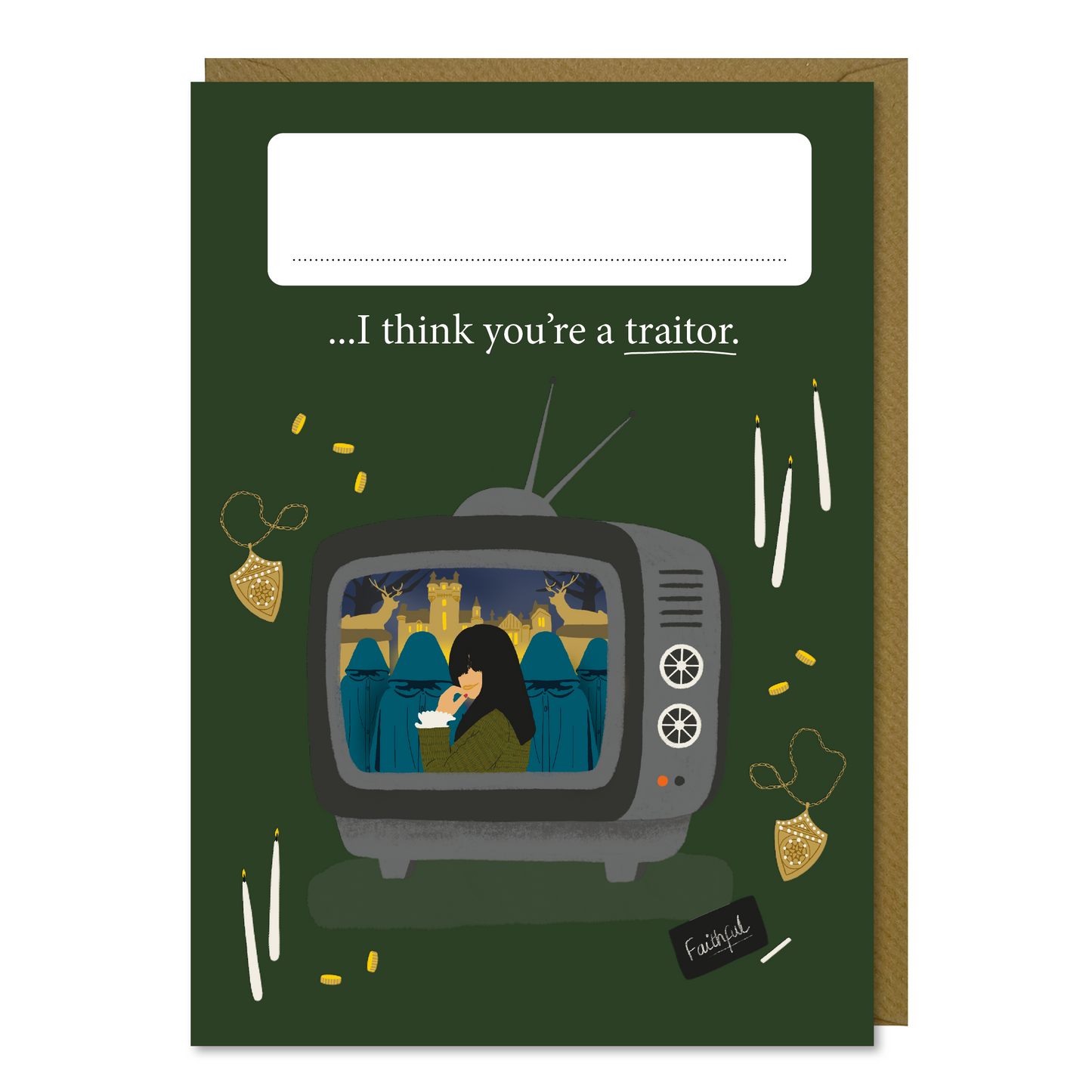Traitor’s UK Claudia Winkleman Card