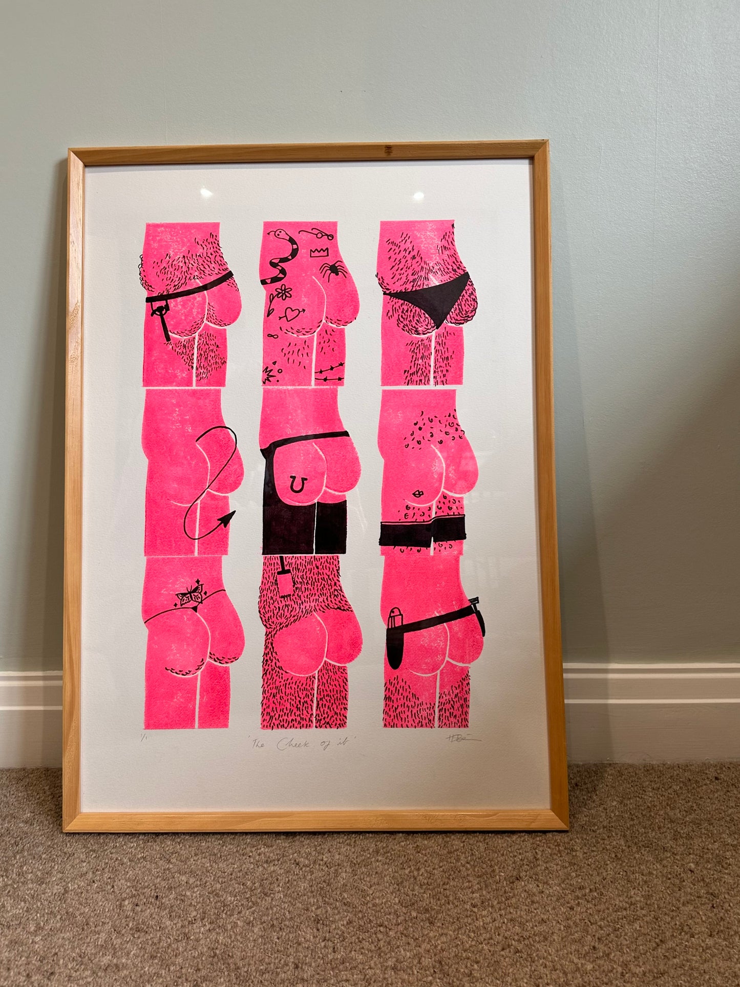 ‘The Cheek Of It’ Edition 1/1 50x70cm