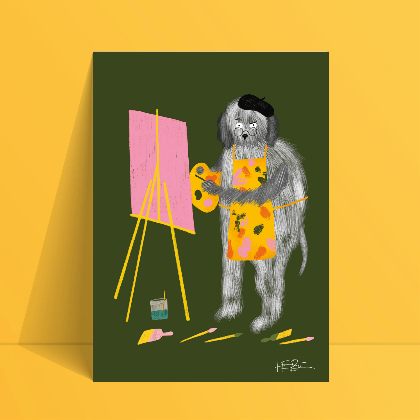 'Yoko Boko' A4 Print