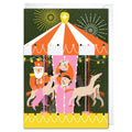 Carousel Christmas Card