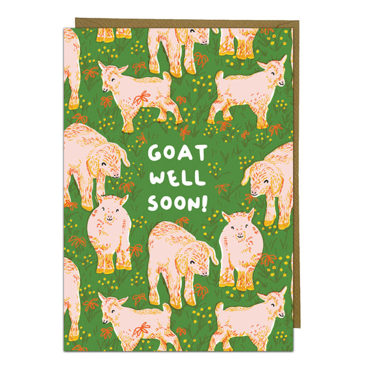 Goat Well Soon Card