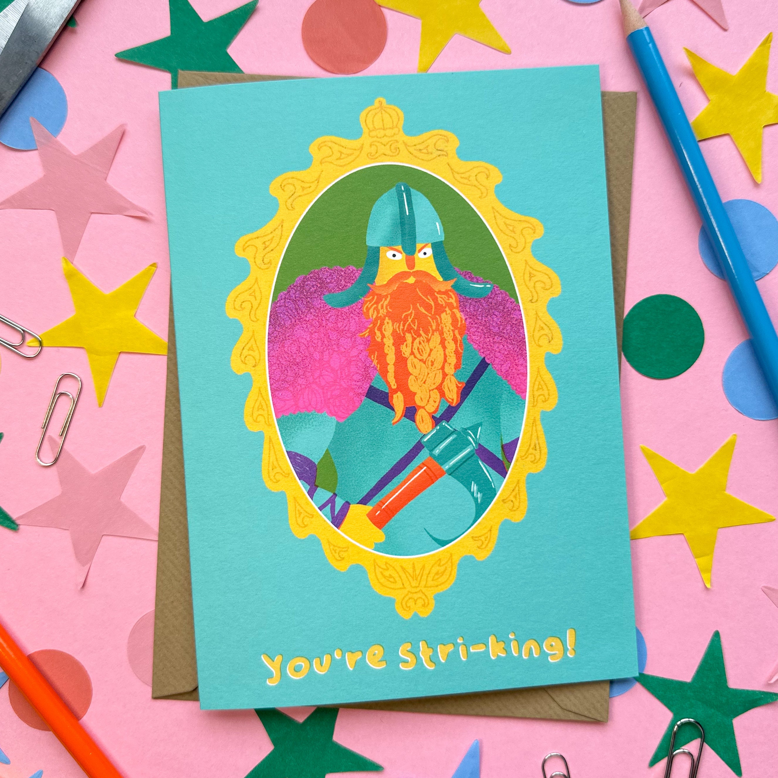 Historical Viking Card