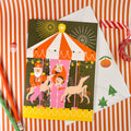 Carousel Christmas Card