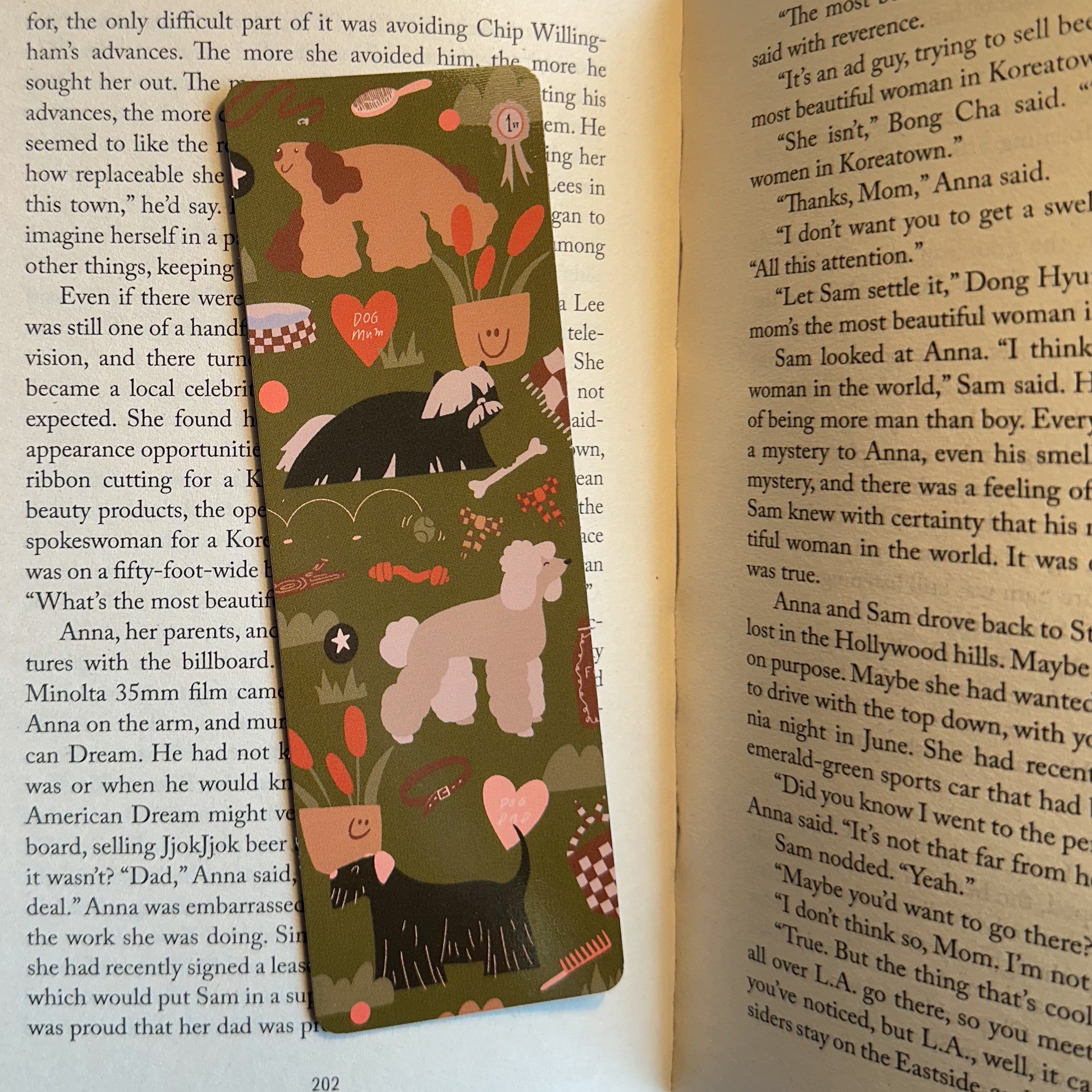 Bookmark - Dog Walking