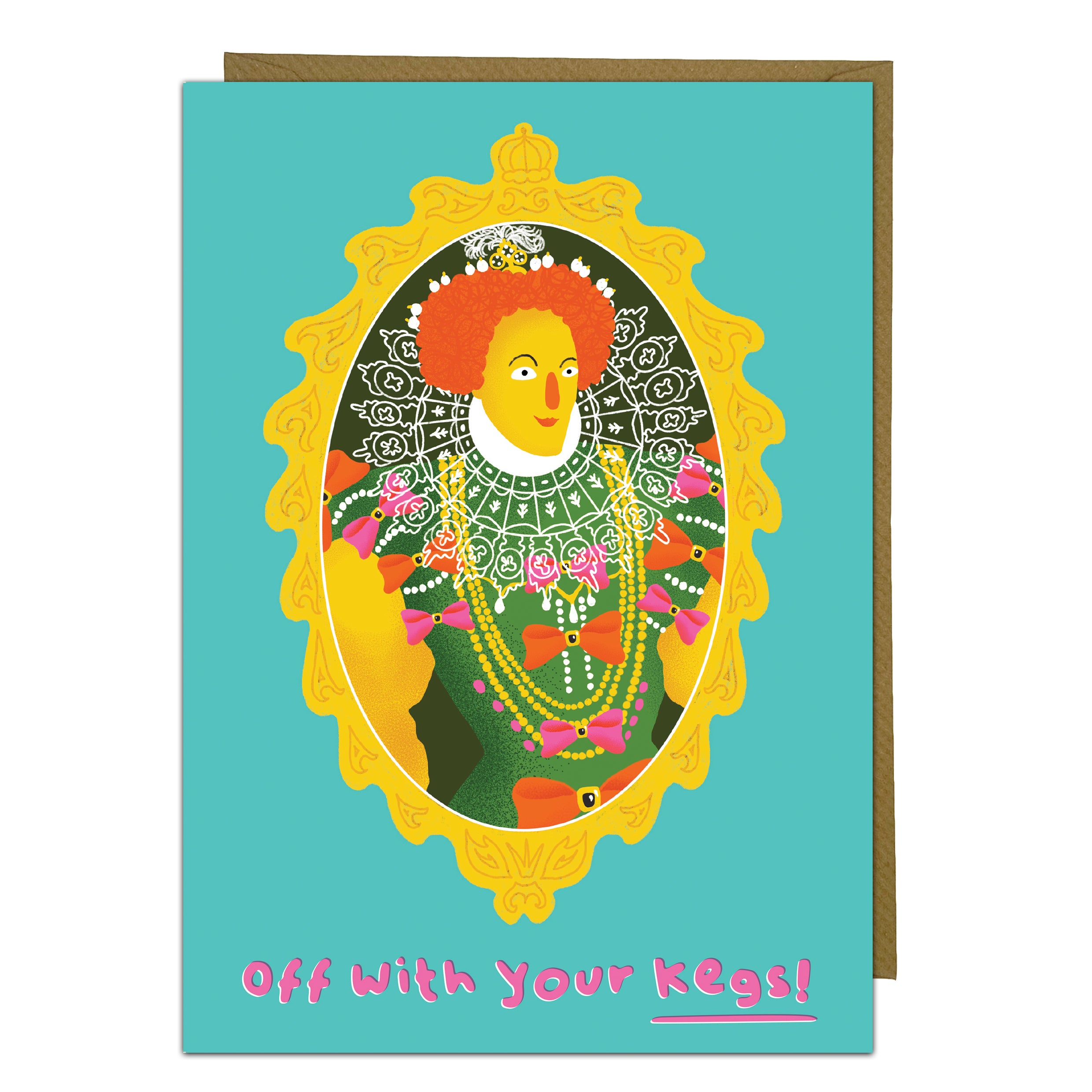 Off With Your Kegs Card