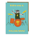Doggy Drummer Card