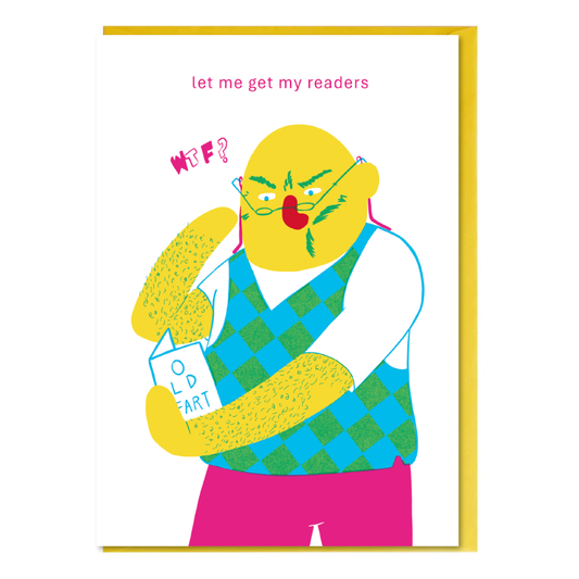 Let Me Get My Readers Card