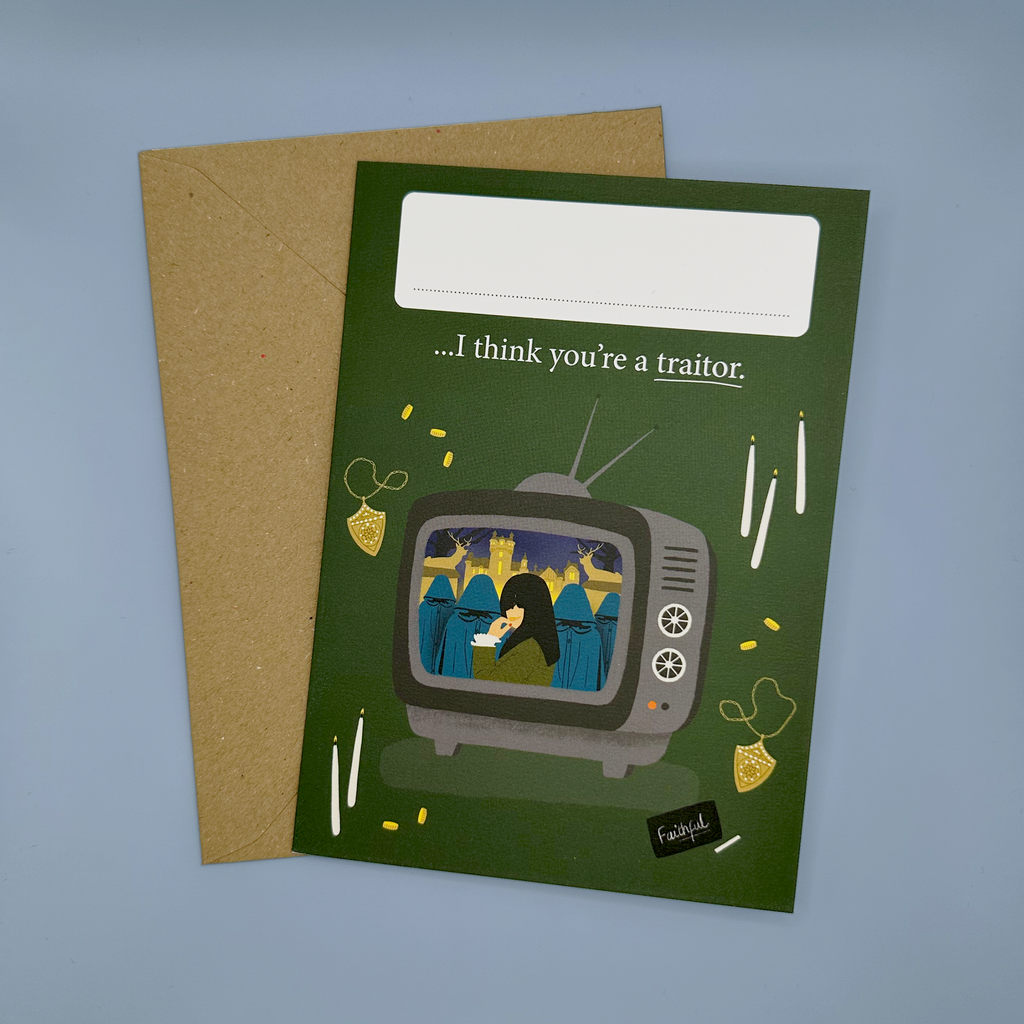 Traitor’s UK Claudia Winkleman Card