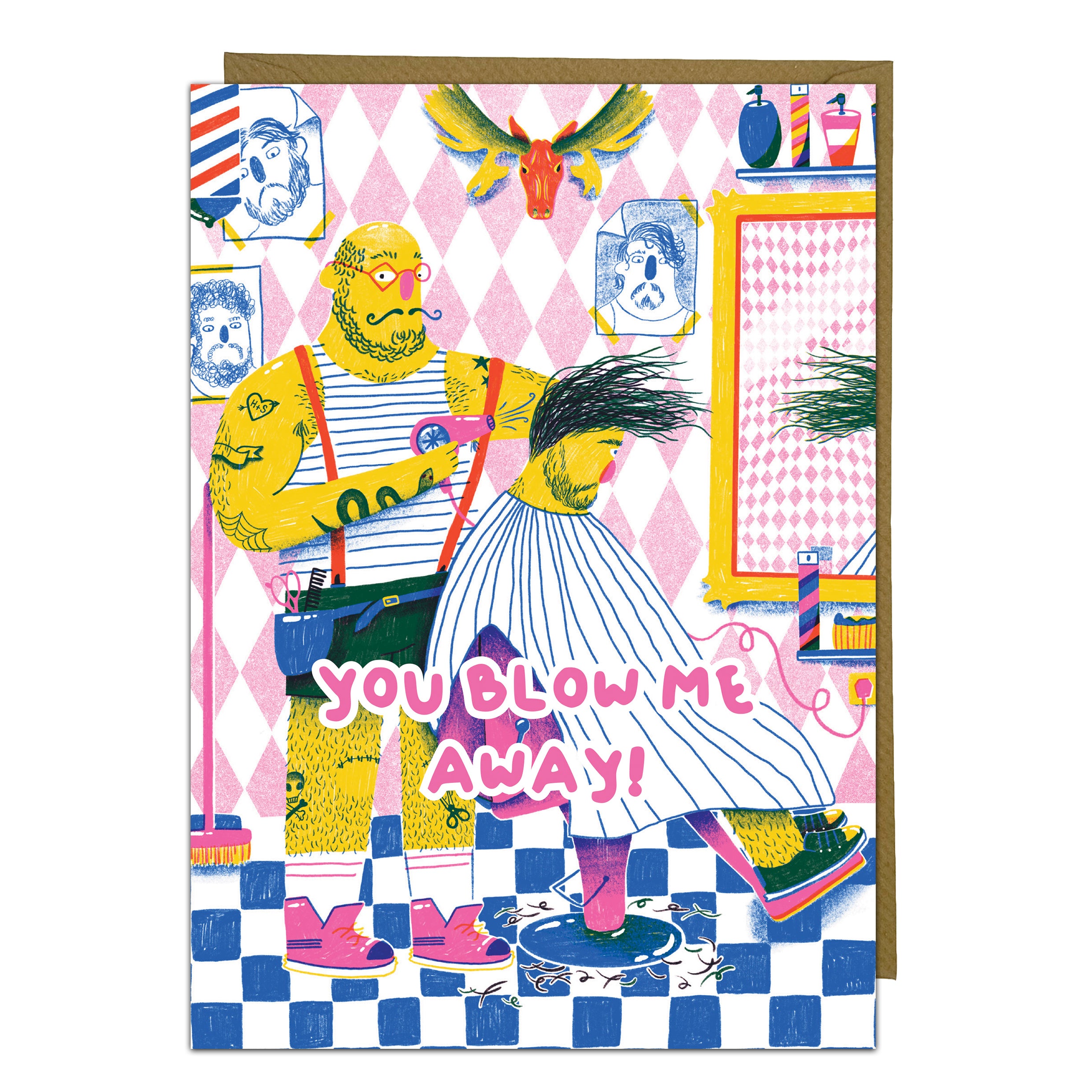 Barber Shop Card