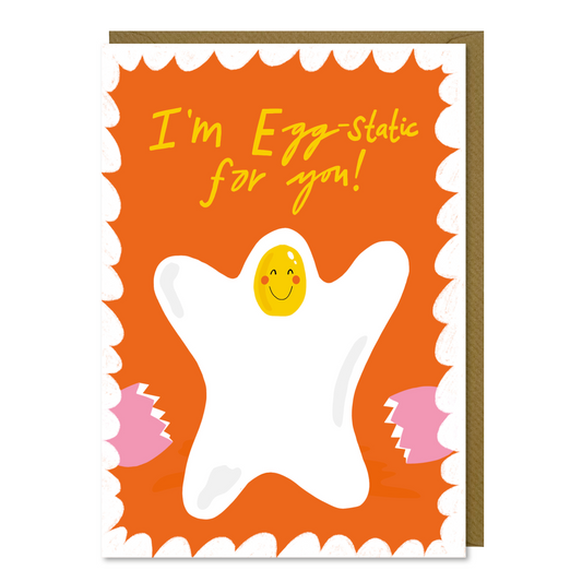 Egg-static Card