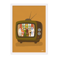'Horrible Histories' A4 Print