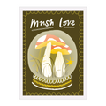 'Mush Love' A4 Print