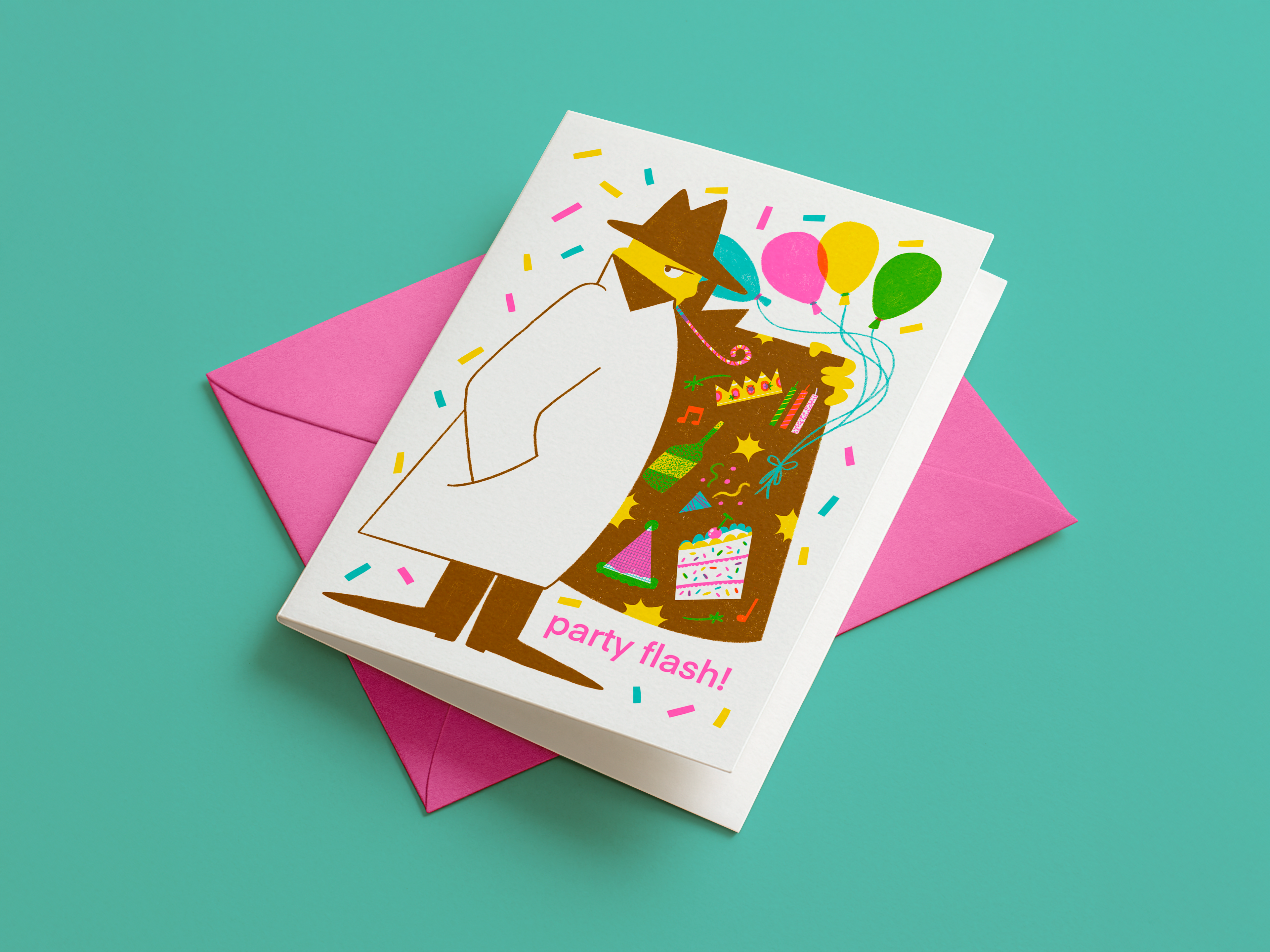 Party Flash Card