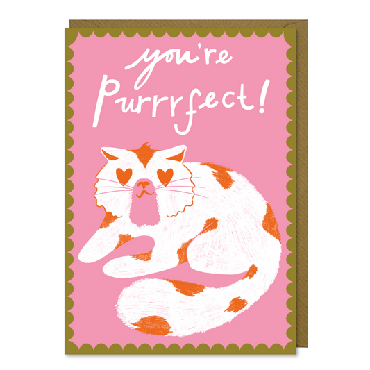 Purrrfect Cat Card