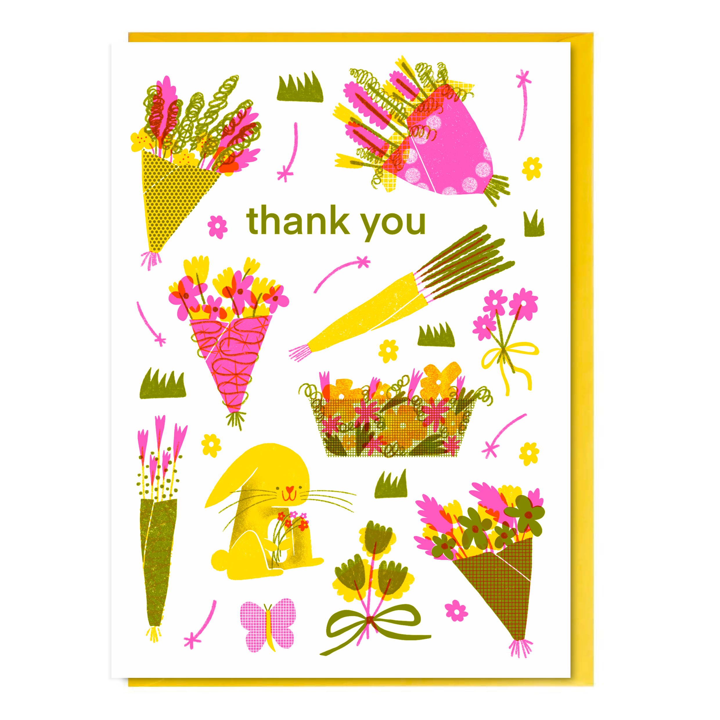 Thank You Florals Card