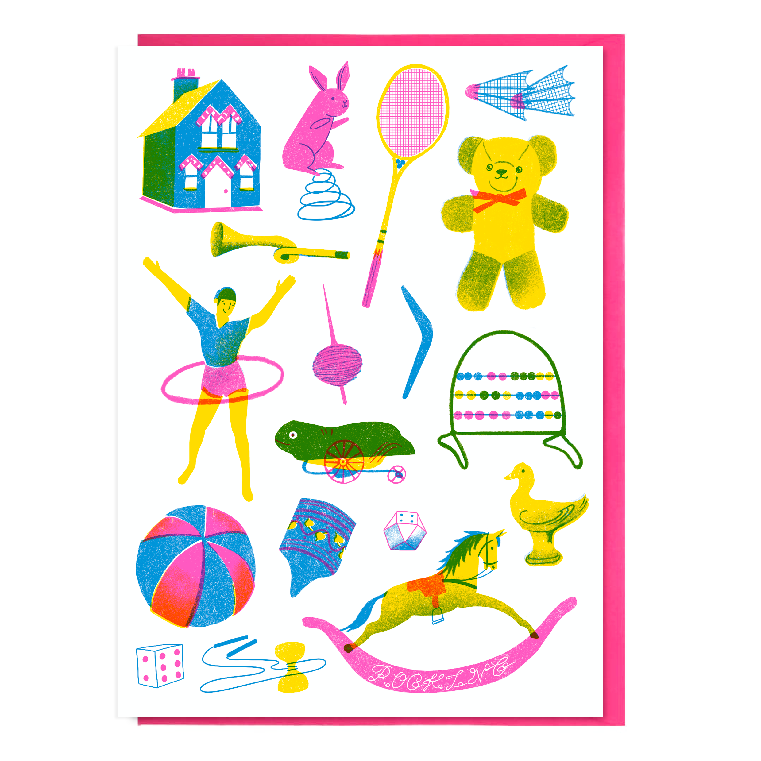 Vintage Toys Card