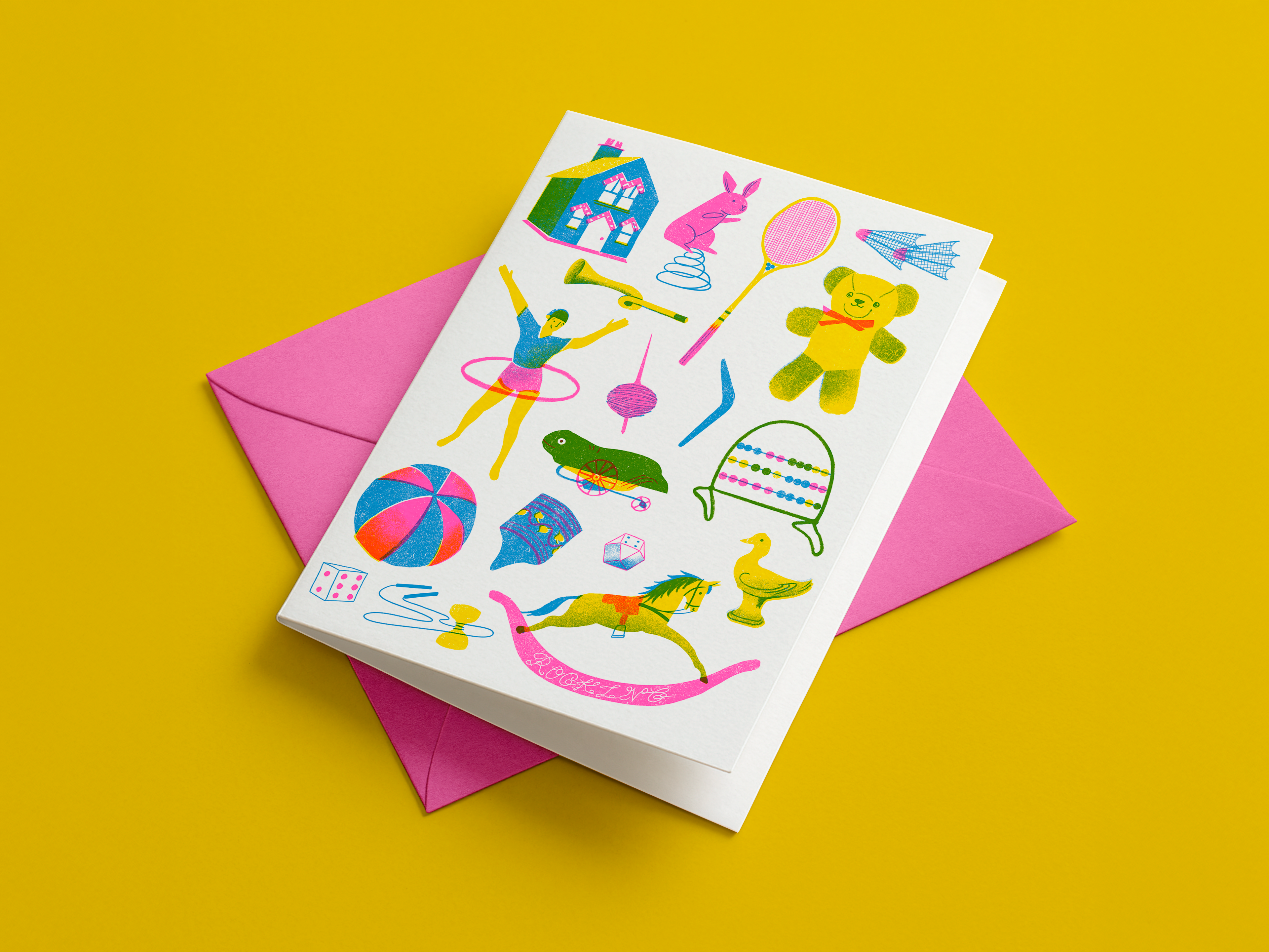 Vintage Toys Card