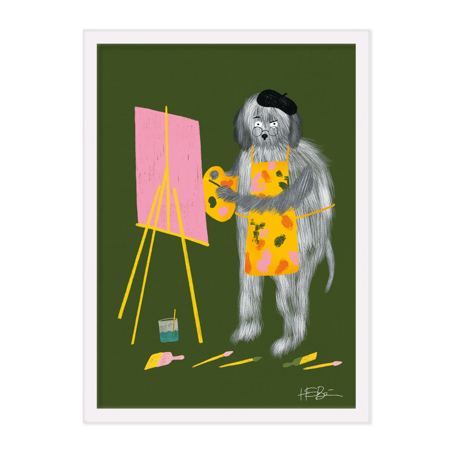 'Yoko Boko' A4 Print
