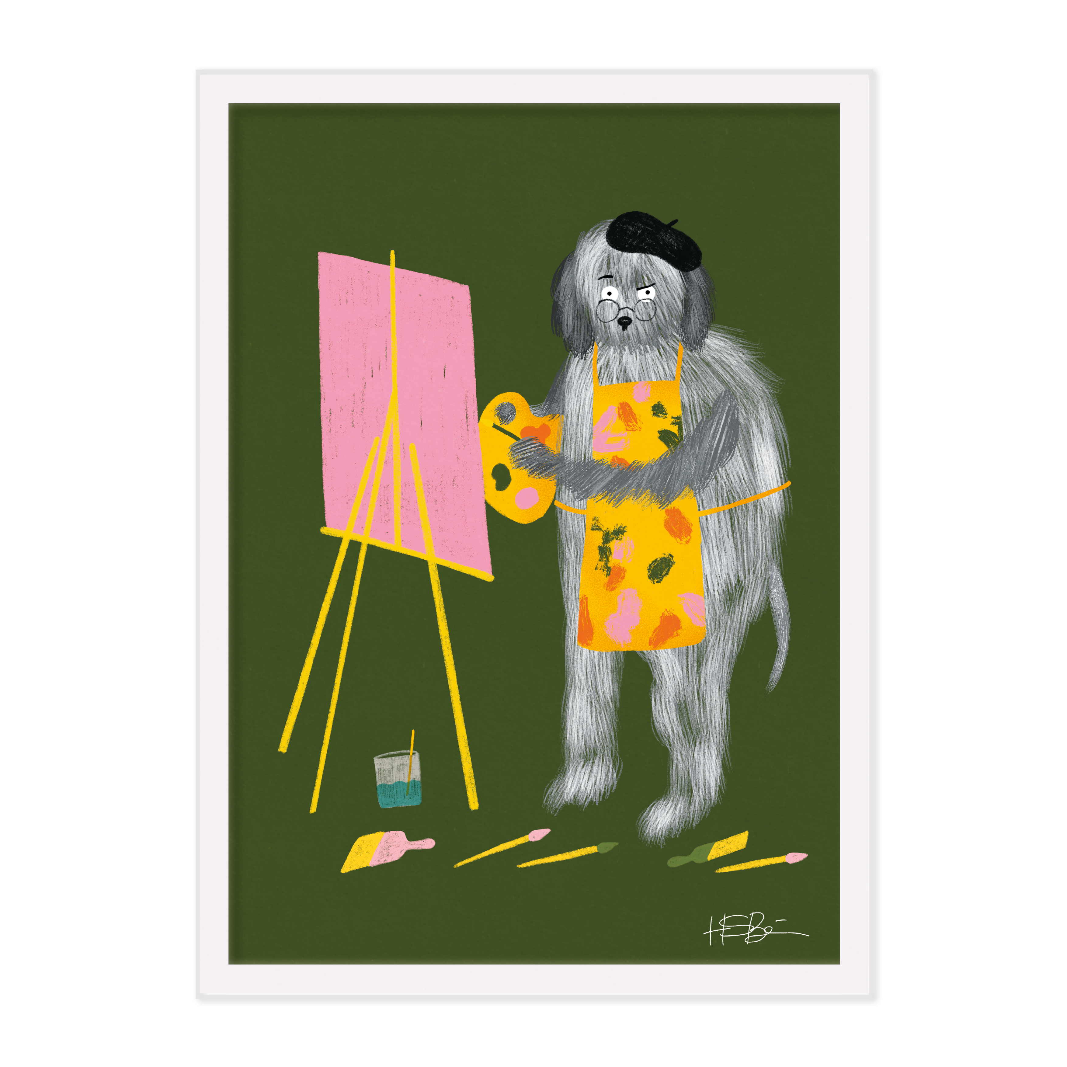 'Yoko Boko' A4 Print